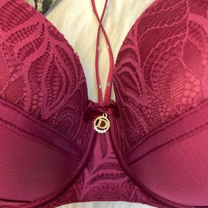 Vente directe usine – <span class=keywords><strong>Soutien</strong></span>-<span class=keywords><strong>gorge</strong></span> en nylon ultra-fin, tricoté en dentelle, respirant, à armatures, <span class=keywords><strong>bretelles</strong></span> réglables, style sexy, motif uni, amovible - Product Image 2