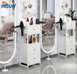 Carrito <span class=keywords><strong>de</strong></span> Salón Blanco Nuevo, Carritos <span class=keywords><strong>de</strong></span> Almacenamiento para Peluquería sin Ruedas, Muebles <span class=keywords><strong>de</strong></span> Salón <span class=keywords><strong>de</strong></span> Belleza, Carrito con Ruedas en Venta - Product Image 4