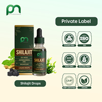 Marques privées, gouttes liquides de Shilajit pur naturel de l'Himalaya, suppléments à base de plantes pour adultes, énergie quotidienne, soutien immunitaire