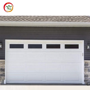 <span class=keywords><strong>Puerta</strong></span> de <span class=keywords><strong>garaje</strong></span> corredera automática moderna americana, Control remoto de acero de nogal, apertura lateral, función antirrobo, Motor doméstico terminado - Product Image 5