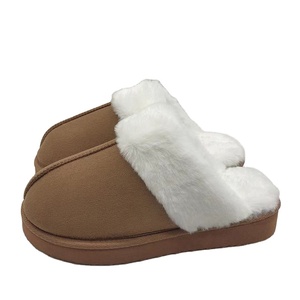 Pantuflas de Casa para Mujer, Suaves, Cómodas, Peludas, con Suela Gruesa para Invierno - Product Image 1