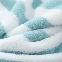Vente en gros de serviettes de bain en microfibre molleton corail Serviette d'enveloppement Serviette absorbante à séchage rapide Ensemble deux pièces