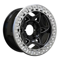 Jantes forgées 16 17 18 20 21 4x4 5x120 5X114.3, jantes de voiture couleur personnalisée, jantes tout-terrain Beadlock pour Nissan Patrol Y61 Ford Jeep