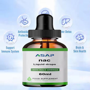 Nac N-acetyl Cysteine Drop Food Liver Support <b>Supplements</b> 600mg Nac Drops - Product Image 2