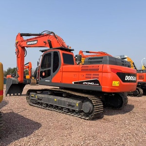 Excavatrice Doosan d'occasion DX340 DX300LC-9S, engin de chantier d'occasion, pelle hydraulique sur chenilles Doosan 30 tonnes, excavatrice Doosan DX340LC - Product Image 2