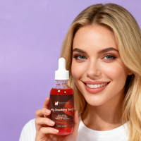 Savon Gel Intime Naturel Fraise Marque Privée Huile Lavante Faible MOQ