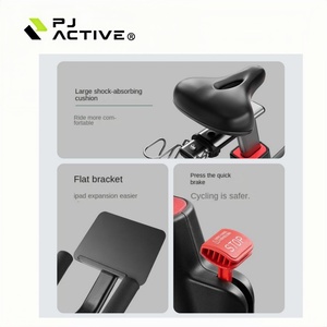 <span class=keywords><strong>Bicicleta</strong></span> de Ciclismo Profesional para Interiores PINJIAN, Volante de Inercia de 6 kg, Transmisión por Correa Ultrasilenciosa para Entrenamiento Comercial en Estudio - Product Image 2