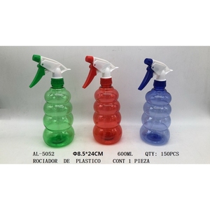 Flacone Spray in plastica-600ml di capacità-flacone Spray colorato resistente - Product Image 1