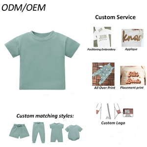 Áo thun bé sơ sinh chất liệu cotton hữu cơ 100%, màu trắng trơn, dáng rộng, tay ngắn, giao hàng nhanh - Product Image 6