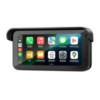 Aoocci Caméra de tableau de bord pour moto tout-en-un avec GPS antivol, écran IPS étanche, TPMS, CarPlay, Android Auto, enregistreur vidéo, 1 an
