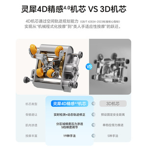 Massage Chair 4D <b>Robotic</b> Hand SL Guide Rail 61 Airbags Home Luxury Massage Sofa Stretch Supreme Edition - Product Image 5