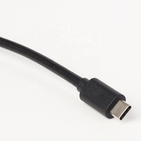 Câble d'extension mâle à femelle USB-C à panneau carré avec câble de données de type C à montage sur panneau à verrouillage à vis