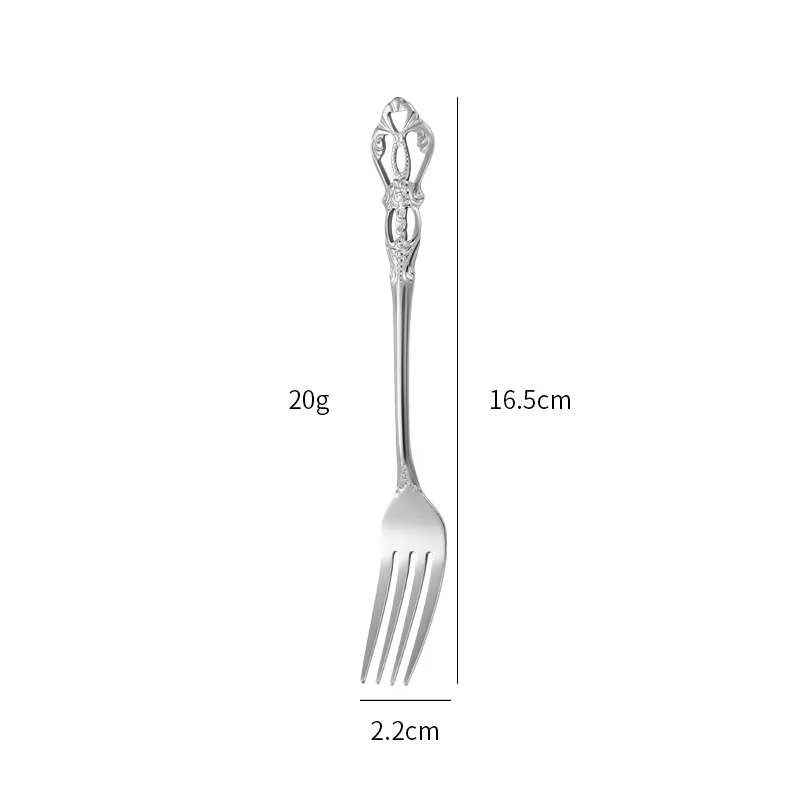 Dessert Fork - Silver