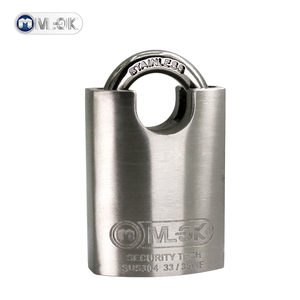 MOK 60 millimetri appeso blocco di sicurezza anti ladro top grillo con chiave allo stesso modo lucchetti chiusura - Product Image 6