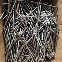 Broches d'éjection nitrurées DIN 1530 SKD61 1.2344 48-52HRC, pièces de moule haute résistance à l'usure et à la corrosion