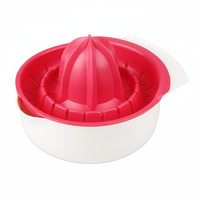 Extracteur de jus commercial en plastique, filtre en acier inoxydable de qualité alimentaire, compatible lave-vaisselle, éjection automatique de la pulpe, capacité 3L, bouton de commande