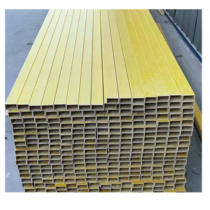 Tubo Rectangular de Fibra de Vidrio FRP GRP - Product Image 2