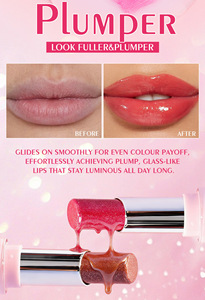 Rouge à lèvres solide hydratant et illuminant effet miroir longue tenue végétalien MLM personnalisé – Finition brillante - Product Image 3