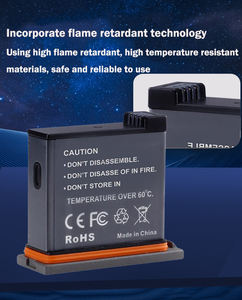 Batería de energía (paquete de 3) y cargador Triple USB para Cámara de Acción DJI AB1 y DJI OSMO - Product Image 5