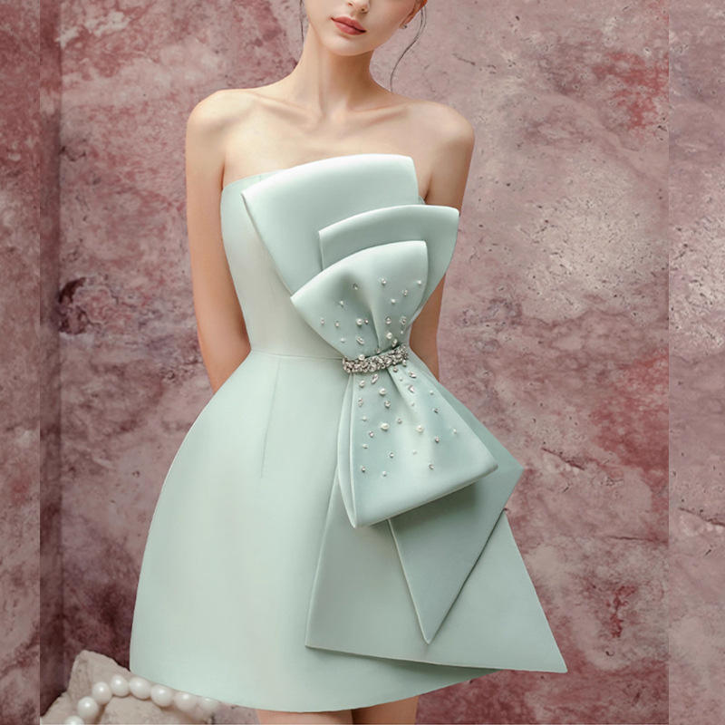 Shop Our Collection of New Short Strapless Dresses for 2024