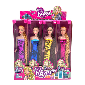 ชุดของเล่น<span class=keywords><strong>ตุ๊กตา</strong></span><span class=keywords><strong>ผม</strong></span><span class=keywords><strong>ยาว</strong></span>11.5นิ้วสำหรับเด็ก<span class=keywords><strong>ผู้หญิง</strong></span>ชุดของขวัญวันหยุด4P - Product Image 6