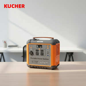 Estación de Energía KUCHER de 1000W, Gran Capacidad <span class=keywords><strong>716WH</strong></span>, Enchufe Estadounidense, Cargador para Diversas Aplicaciones con Controlador MPPT para Uso Doméstico y Familiar - Product Image 1