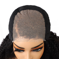 Perruques en cheveux humains bon marché pour femmes noires, perruques en dentelle HD, perruques courtes bouclées profondes en cheveux humains, perruques en dentelle frontale brésilienne