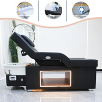 Promotion : Fauteuil de lavage de cheveux pour salon de coiffure, avec fonction massage thaïlandais, chaise de pédicure et lit de spa japonais pour la tête