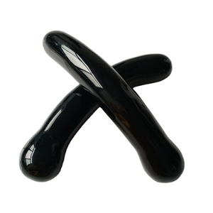 Chaussette en obsidienne noire, jouet sexuel, gode de 7 pouces, ceinture de massage corporel, cristaux de guérison, 10 pièces - Product Image 1