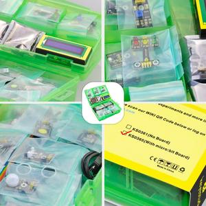 Kit d'apprentissage STEM <span class=keywords><strong>Keyestudio</strong></span> 37 en 1 avec capteurs pour débutants (avec carte Microbit V2) - Product Image 5