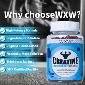 OEM Creatine ไฮเดรตโมโนแกมมารสแบล็คเบอร์รี่, คาร์โบไฮเดรตน้ำตาลและความแข็งแรงสูงสุด - Product Image 2