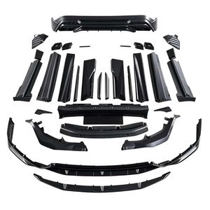 Kit carrosserie style TRD en PP complet : lèvre de pare-chocs, jupes latérales, lèvre arrière pour Lexus RX350 RX350h 2023-2024 - Product Image 1