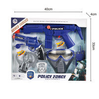LK Toys Jeu de police Accessoires de jeu de rôle interactifs Jeu de jouet de police éducatif Jeu de rôle Jeu de police pour garçon