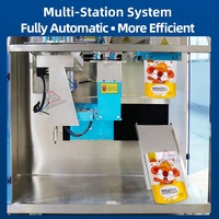 QS Verpakkingsmachine Staande Voorgemaakte Verpakkingsmachine Noten Groenten Gedroogd Fruit Staande Pouch Verpakkingsmachine