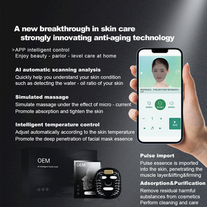 Ai-powered thông minh Microcurrent tấm mặt nạ chống lão hóa da nâng làm săn chắc với Retinol cá nhân thông minh Toning công nghệ - Product Image 4