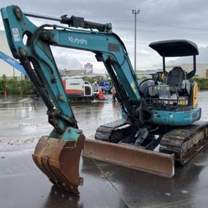 <b>Cheap</b> used mini excavator 4ton Kubota mini excavator Original Japanese Brand Small Crawler Excavator Quality Used mini Excavator - Product Image 5