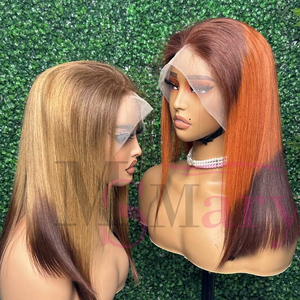 Peluca de encaje frontal HD transparente 360 con cabello Remy vietnamita liso, densidad del 180%, encaje completo con cabello de bebé, venta al por mayor - Product Image 2