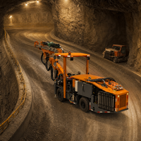 Foreuses rotatives souterraines diesel KJ211, diamètre de forage 100 mm, profondeur maximale 500 m, unité mobile, boîte de vitesses flexible