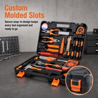 LEIGHLY LL004-2 Kit d'outils professionnels 30 pièces avec multimètre et fer à souder pour électricien domestique, boîte de réparation et bricolage