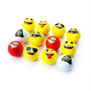 Chất lượng tốt màu quả bóng golf hộp bán đầy màu sắc golfball emojy sử dụng Mini Golf Bóng Bộ quà tặng - Product Image 4