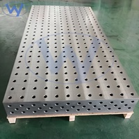 Tables de soudage robustes en fonte 3D D28 D16, ensembles d'outils professionnels, table de soudage modulaire CE