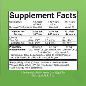Gouttes <span class=keywords><strong>Probiotiques</strong></span> Liquides CFU Gradées par Âge (13 Souches) Marque Blanche – Complément Alimentaire Quotidien pour l'Immunité Intestinale et Orale des Tout-Petits, Enfants et Adultes - Product Image 6