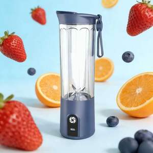 Blender, machine à smoothie, blender industriel, blender portable, alimentation par voiture/batterie, bouton à un clic, moteur portable, blenders à jus - Product Image 4