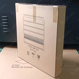 Étagère murale haute densité à marque privée pour présentoir de vernis à ongles cosmétiques en gel UV avec éclairage LED - Product Image 6