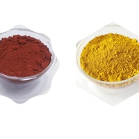 Oxyde de fer jaune couleur brique revêtement sol oxyde de fer fabrication de papier fer jaune 313 pigment inorganique poudre matériau de teinture