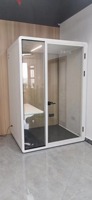 Cabine insonorisée amovible du fabricant Cabine de bureau acoustique et silencieuse pour la vie privée dans les ateliers Écoles Immeubles de bureaux