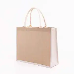 Sacola de compras lavável em branco com alça de sacola com logotipo personalizado reutilizável em diferentes cores