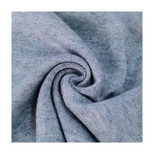 Sıcak satış OEM/ODM özelleştirilmiş rayon poli spandex çift yüz İnterlok örme kumaş hoodies kumaş için