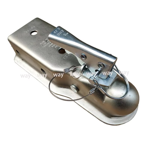 2 x 3英寸5000磅钢直舌挂钩球联轴器，用于房车拖车桥露营车和房车配件 - Product Image 5