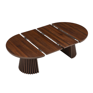 Elegante Mesa de <span class=keywords><strong>Centro</strong></span> Extensible de Madera de Teca para Sala de Estar - Product Image 3
